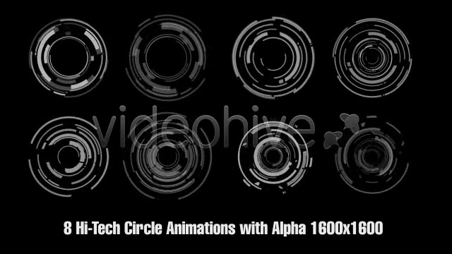 Circle Elements Vol. 2 Videohive 2170294 Motion Graphics Image 4