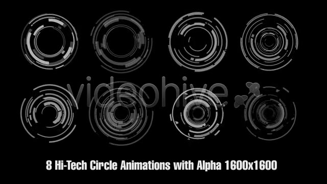 Circle Elements Vol. 2 Videohive 2170294 Motion Graphics Image 5