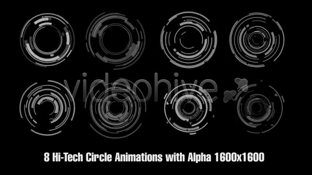 Circle Elements Vol. 2 Videohive 2170294 Motion Graphics Image 6