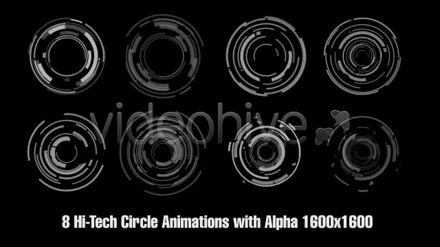 Circle Elements Vol. 2 Videohive 2170294 Motion Graphics Image 9