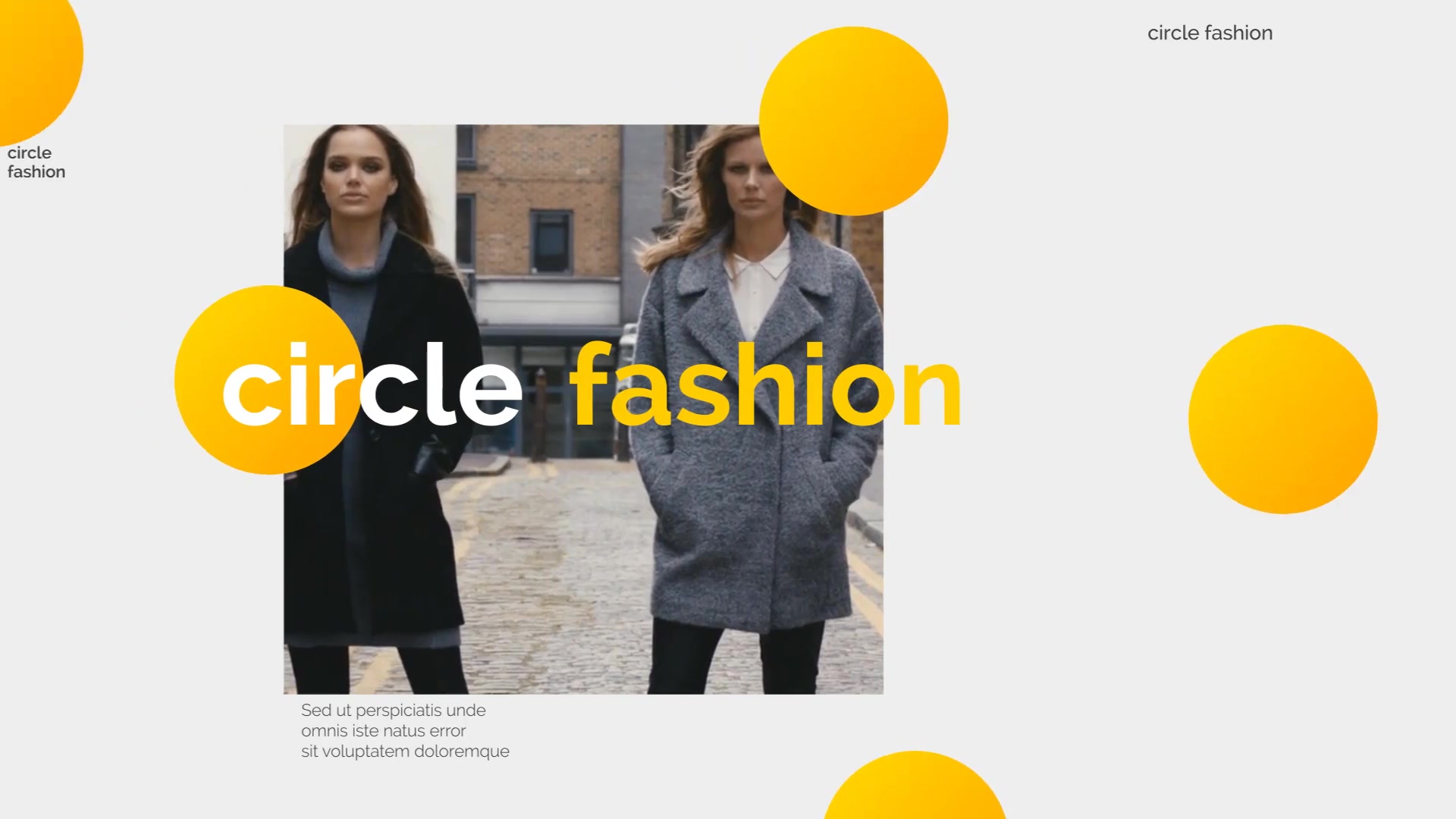 Circle Fashion Opener Videohive 39191852 After Effects Image 5