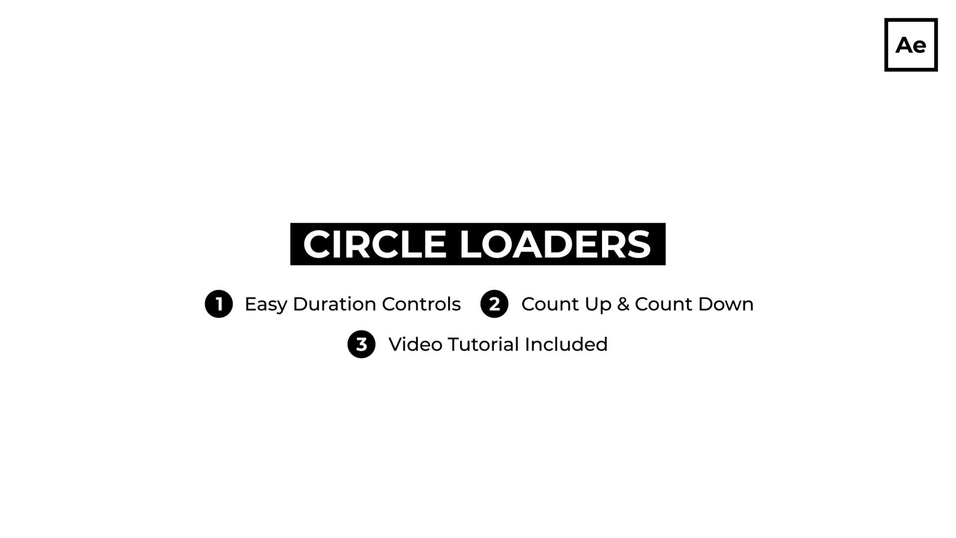 Circle Loaders Videohive 38465932 After Effects Image 1