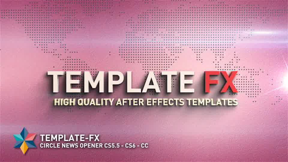 Circle News Opener - Download Videohive 8372425