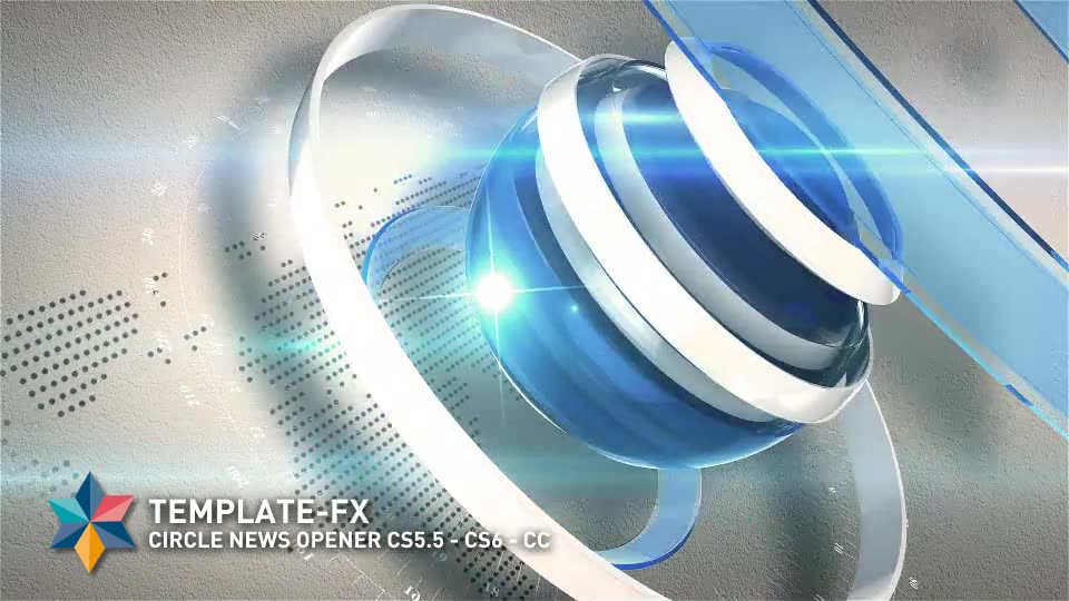 Circle News Opener - Download Videohive 8372425