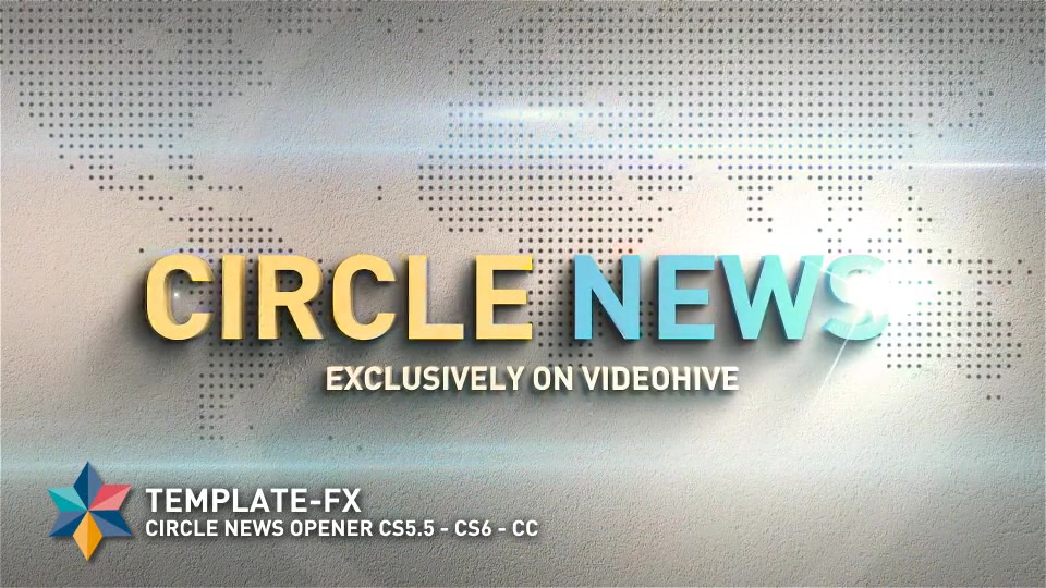 Circle News Opener - Download Videohive 8372425