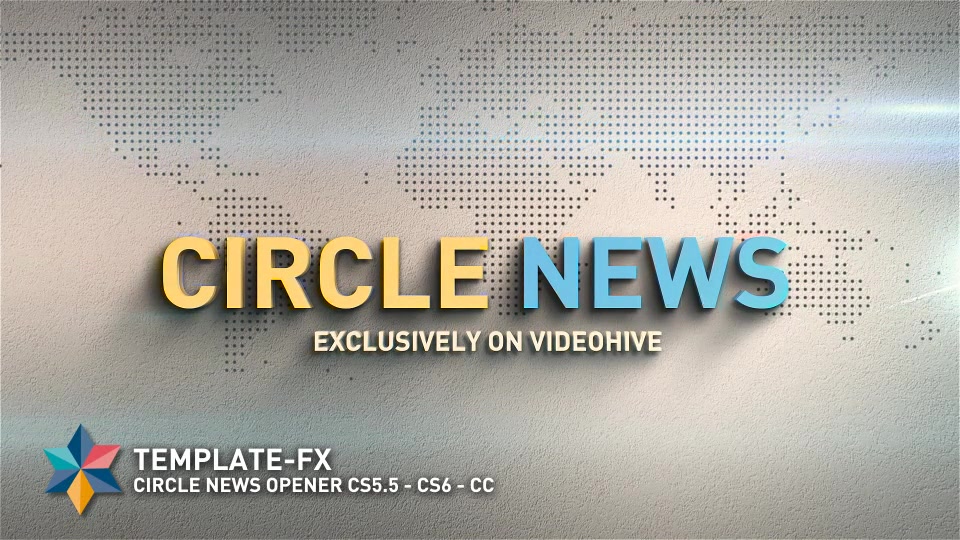 Circle News Opener - Download Videohive 8372425