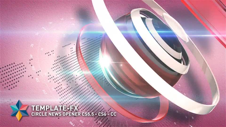 Circle News Opener - Download Videohive 8372425