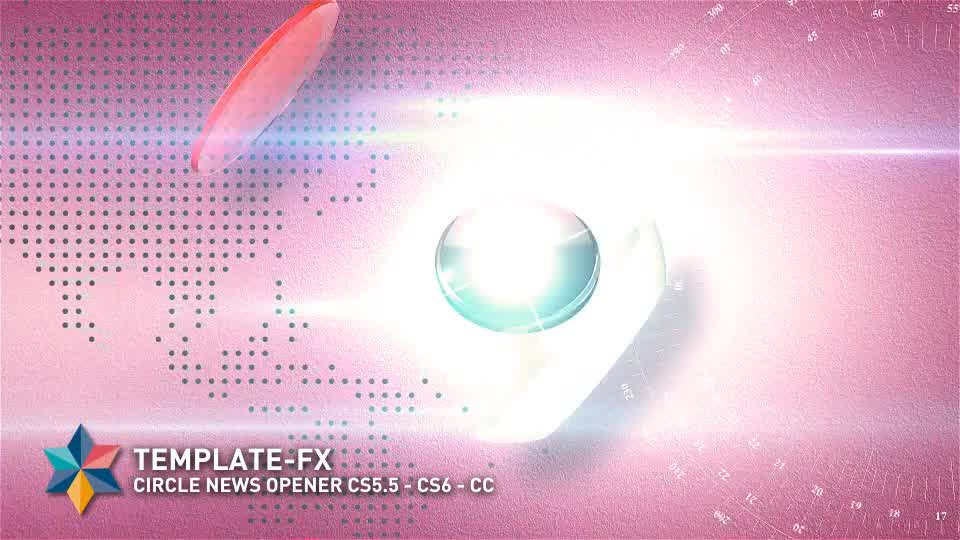 Circle News Opener - Download Videohive 8372425