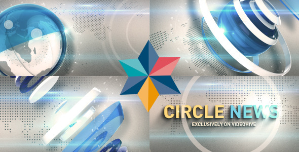 Circle News Opener - Download Videohive 8372425