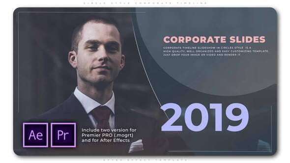 Circle Style Corporate Timeline - 28340332 Download Videohive