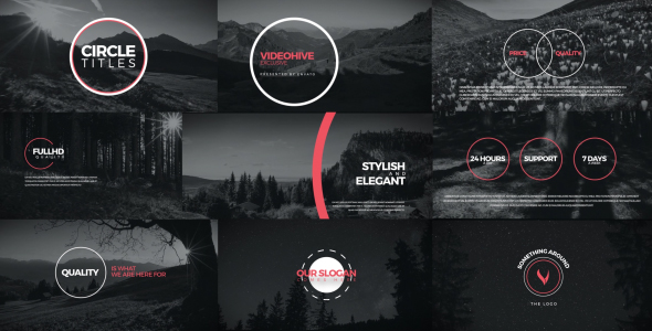 Circle Titles - Download Videohive 16876497