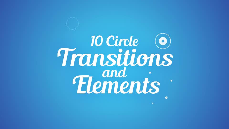 Circle Transitions and Elements - Download Videohive 14529760