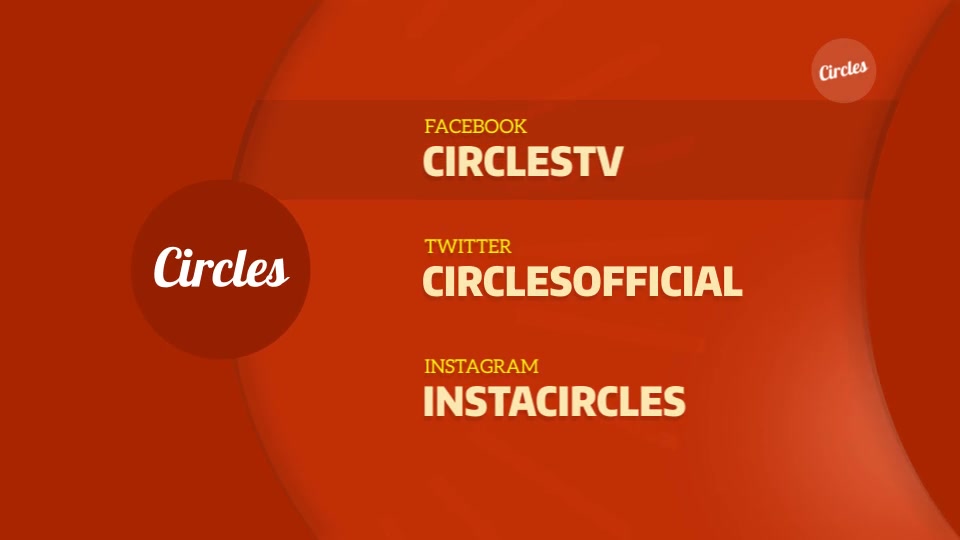 Circles broadcast package - Download Videohive 11781321