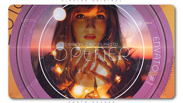 Circles Original Photo Opener - Download Videohive 21083036