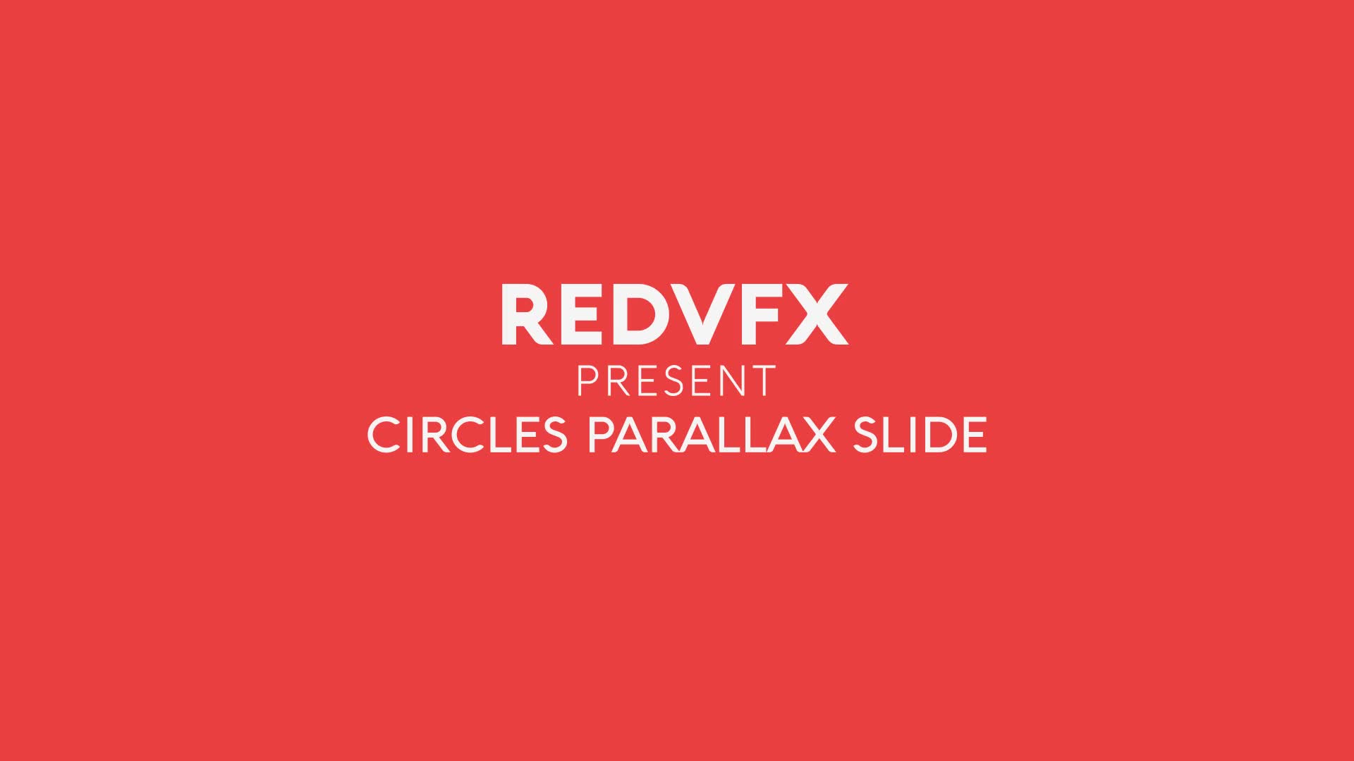 Circles Parallax Slideshow Videohive 20630385 After Effects Image 1