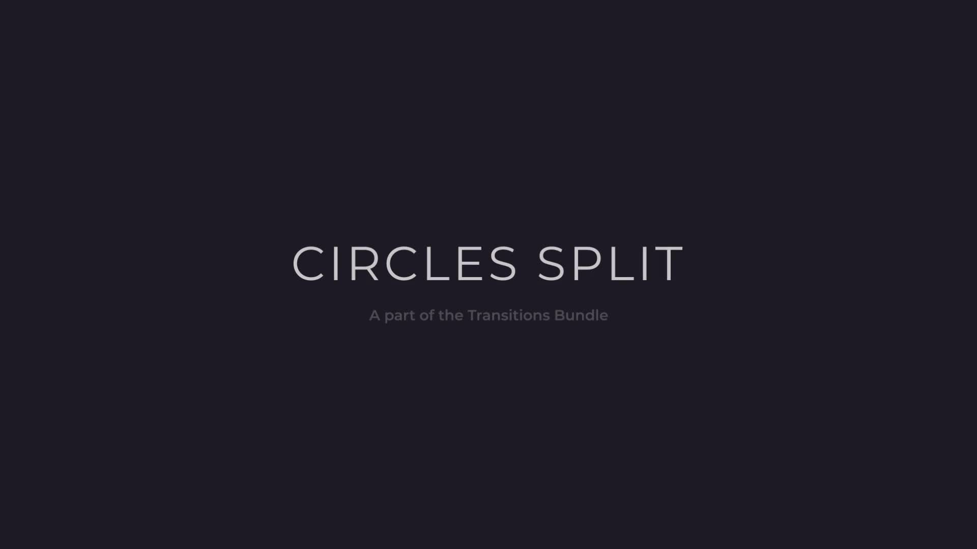 Circles Transitions Videohive 37576014 After Effects Image 1