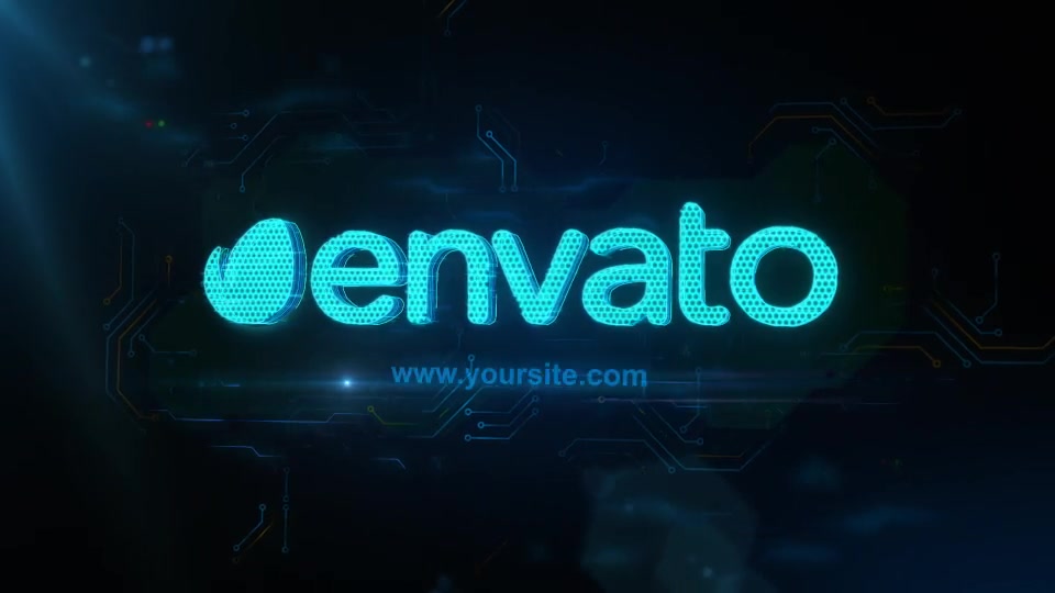 Circuit logo Reveal Videohive 19702967 After Effects Image 2