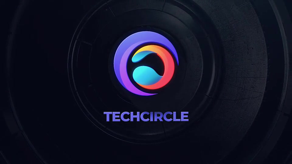 Circular 3D Tech logo Reveal Videohive 39731369 After Effects Image 12