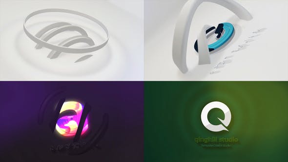Circular Abstract 3D Logo Reveal - Videohive 38715833 Download