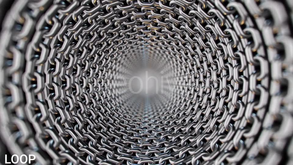 Circular Chain Tunnel - Download Videohive 15726222