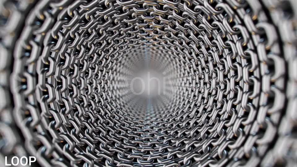 Circular Chain Tunnel - Download Videohive 15726222