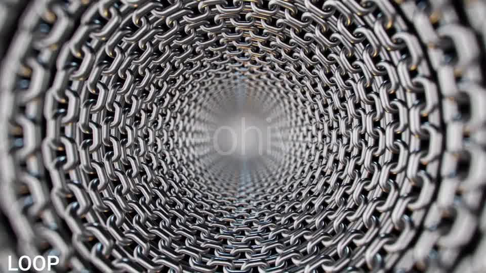 Circular Chain Tunnel - Download Videohive 15726222