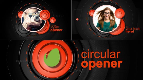 Circular Opener & Video Display - Download Videohive 11482912
