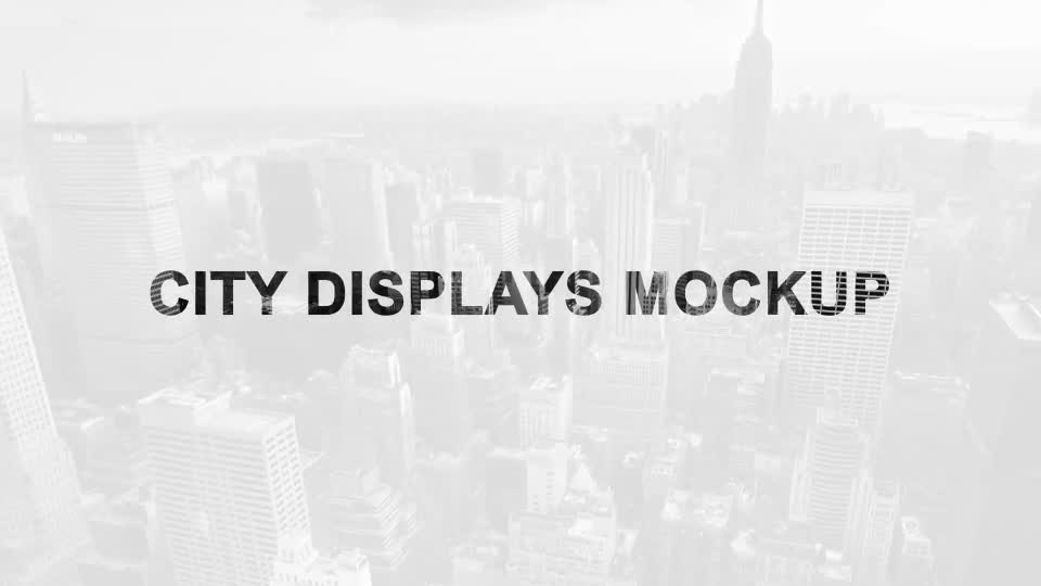 City Displays Mockup Videohive 21844466 After Effects Image 1