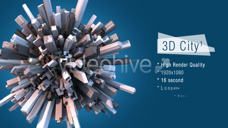 City Videohive 3803371 Motion Graphics Image 4