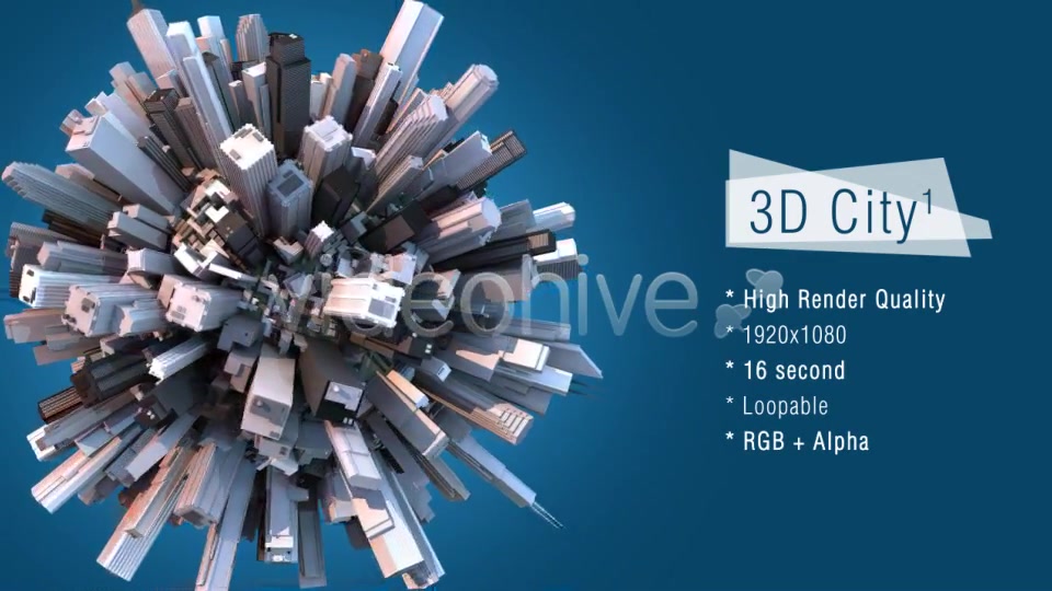 City Videohive 3803371 Motion Graphics Image 5