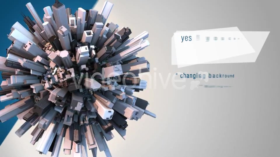 City Videohive 3803371 Motion Graphics Image 6