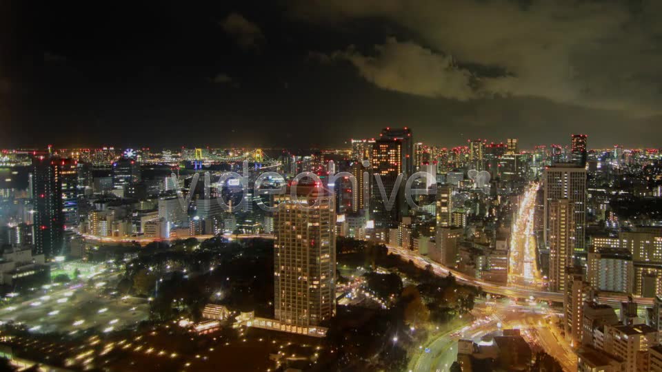 City Night View, Tokyo Time Lapse 1  Videohive 6437187 Stock Footage Image 6