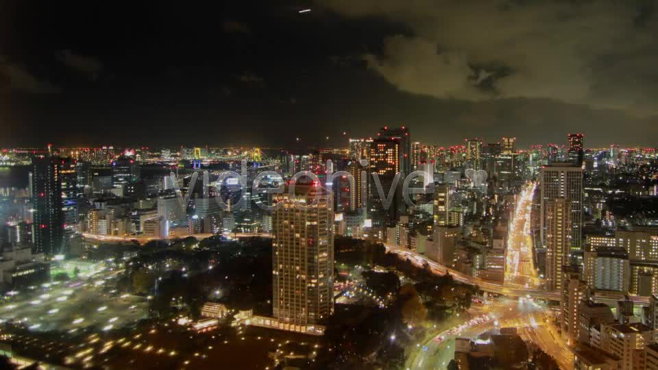 City Night View, Tokyo Time Lapse 1  Videohive 6437187 Stock Footage Image 7
