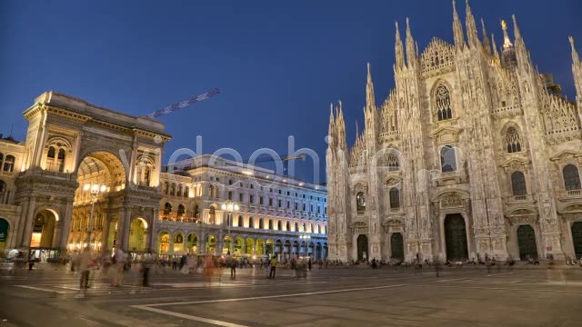 City People Dusk to Night  Videohive 5619963 Stock Footage Image 8