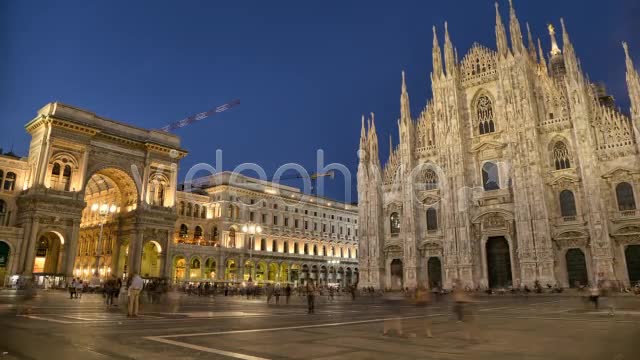 City People Dusk to Night  Videohive 5619963 Stock Footage Image 9
