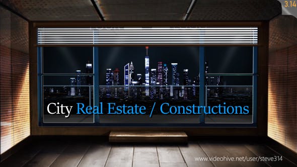 City Real Estate | Constructions Logo - 14543536 Videohive Download