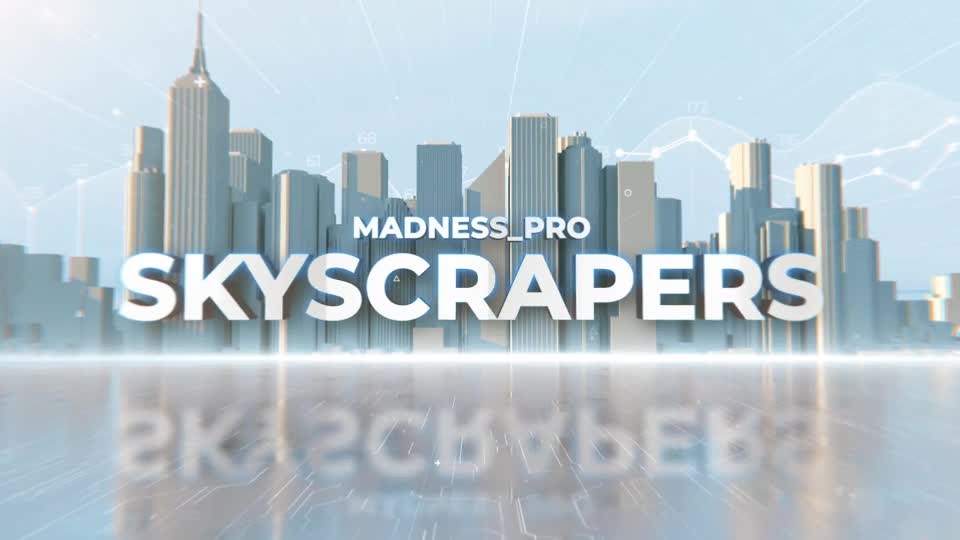 City Skyscrapers | Corporate Economy Opener Videohive 32669690 After Effects Image 1