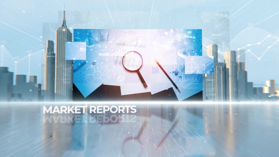 City Skyscrapers | Corporate Economy Opener Videohive 32669690 After Effects Image 10