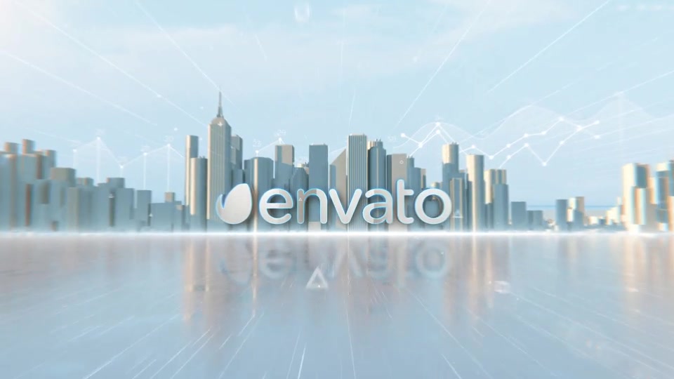 City Skyscrapers | Corporate Economy Opener Videohive 32669690 After Effects Image 7