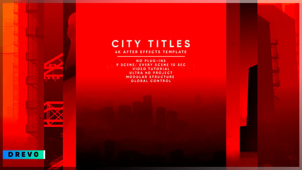 City Titles Sequence/ Cinematic/ Art/Netflix/ Strikes Against Racism/ USA/ Politics/ Police/ Crime I - 27244109 Videohive Download