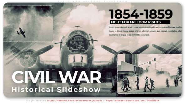 Civil War History Slideshow - 27546794 Download Videohive