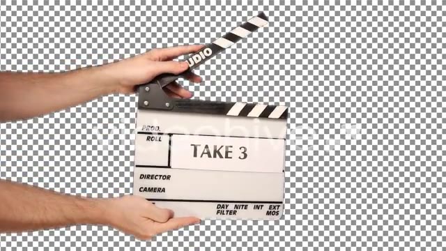 Clapperboard  Videohive 1331405 Stock Footage Image 3