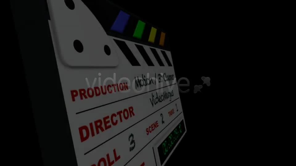 Clapperboard Videohive 3531362 Apple Motion Image 1