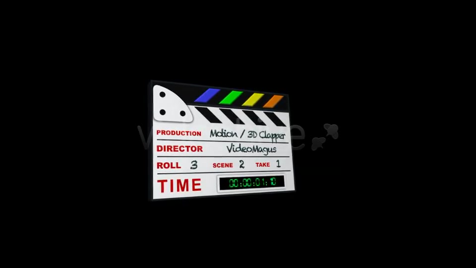 Clapperboard Videohive 3531362 Apple Motion Image 5