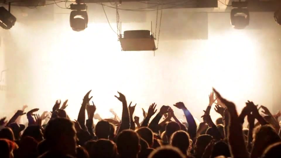 Clapping Concert Crowd In Slow Motion  Videohive 6695990 Stock Footage Image 11