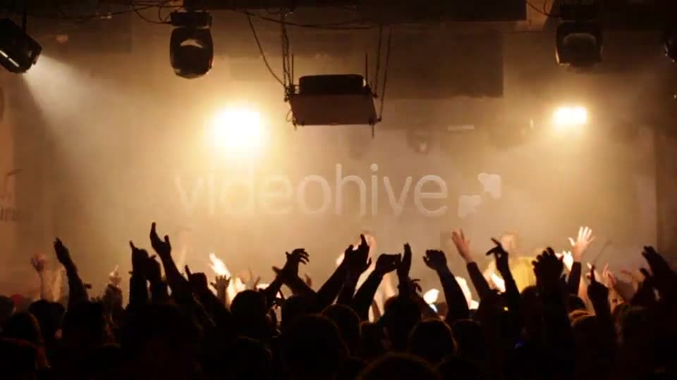 Clapping Concert Crowd In Slow Motion  Videohive 6695990 Stock Footage Image 12