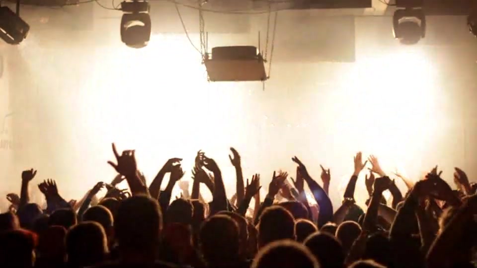 Clapping Concert Crowd In Slow Motion  Videohive 6695990 Stock Footage Image 4