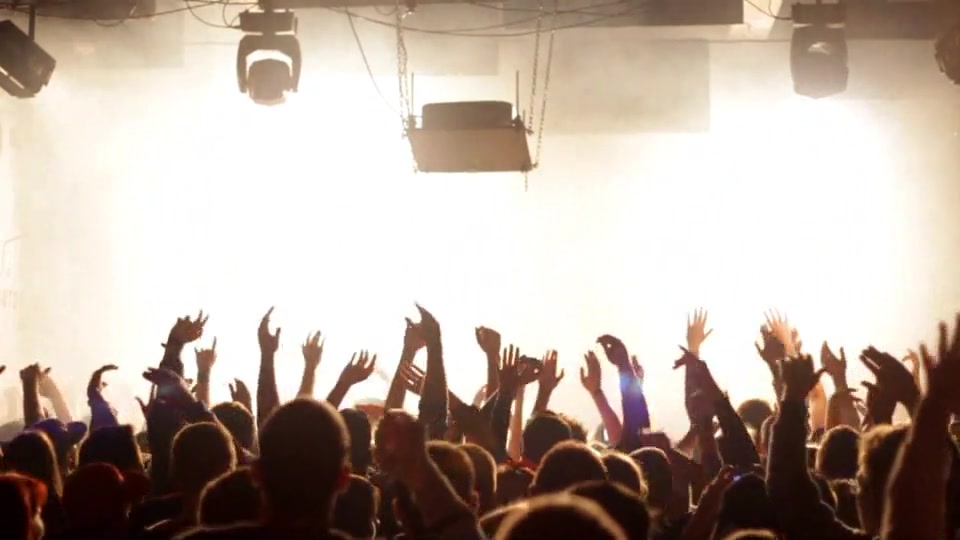 Clapping Concert Crowd In Slow Motion  Videohive 6695990 Stock Footage Image 9