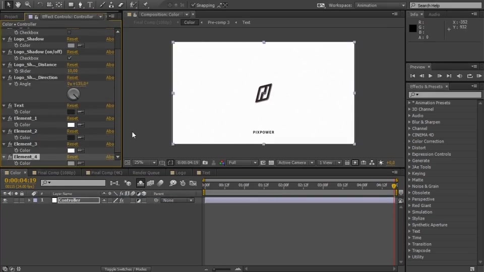 Classic 2D Animation Logo Reveal Videohive 21487418 After Effects Image 7