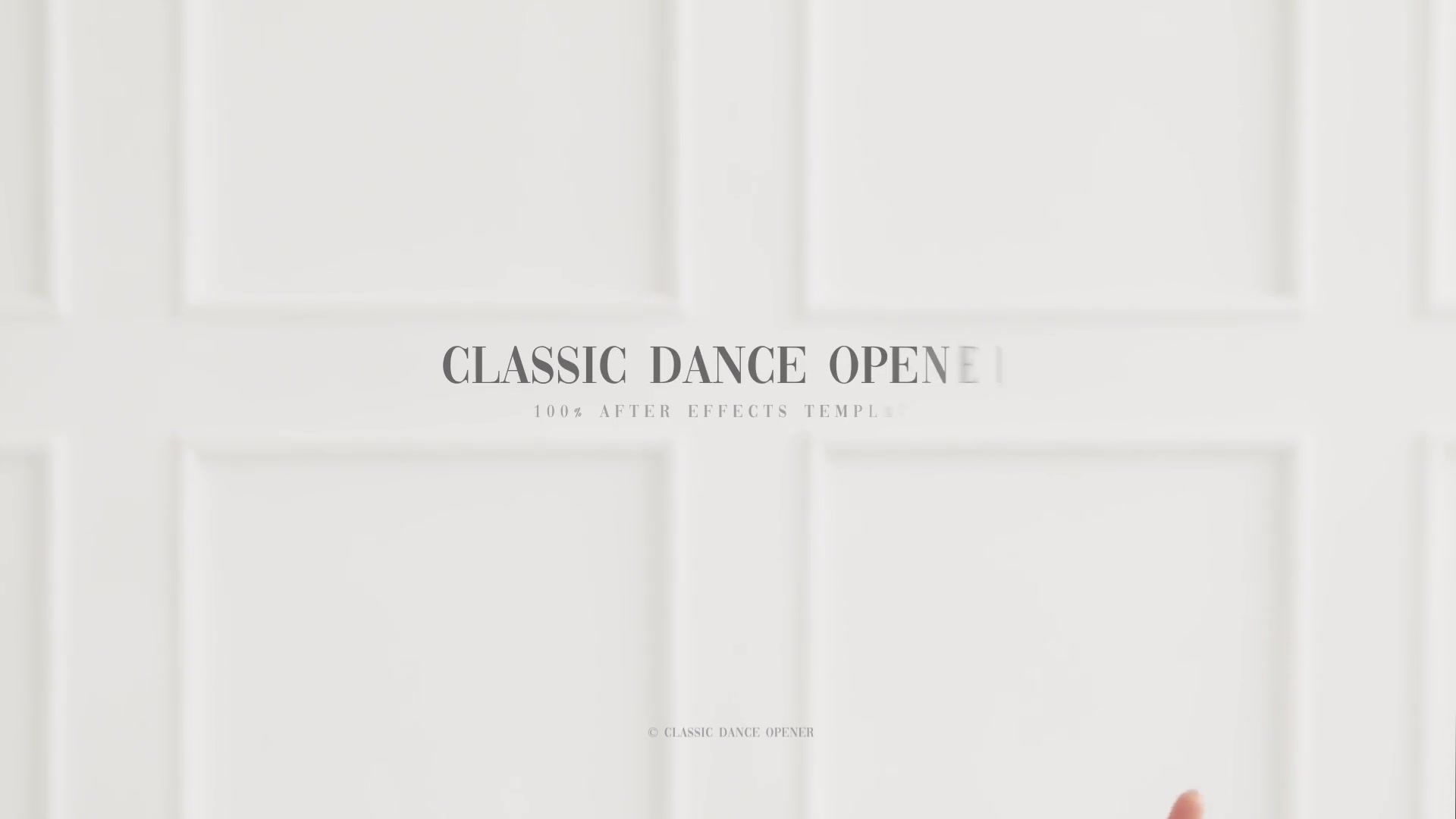 Classic Dance Opener Videohive 25065450 After Effects Image 9